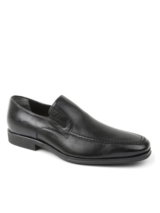 New! Bruno Magli RAGING LEATHER SLIP-ON BLACK LEATHER Loafer Size 9.5 M DD471 main image 5